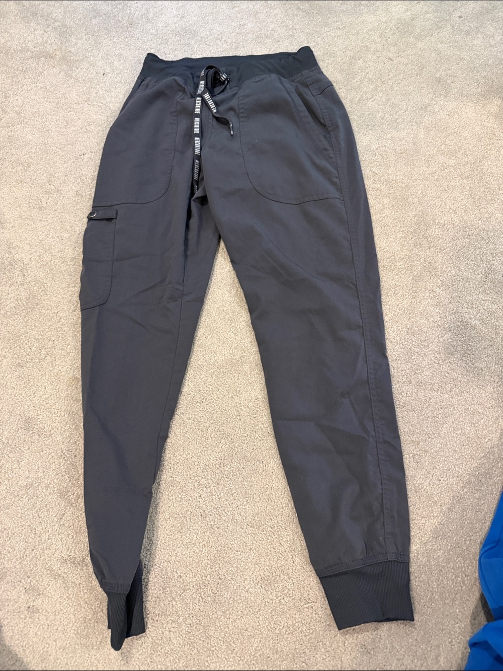 Med Couture Black Track Jogger Pants